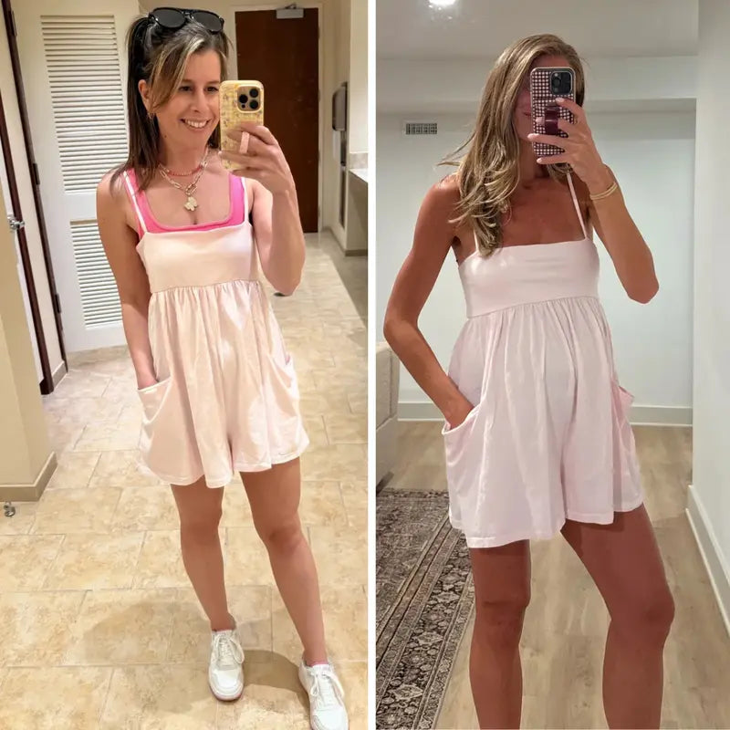 Women's Summer Cotton One Piece Jumpsuit
