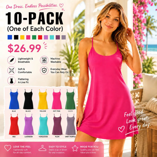 🔥Last day promotion🔥Plush Backless Active Dress-Easy Peezy Edition
