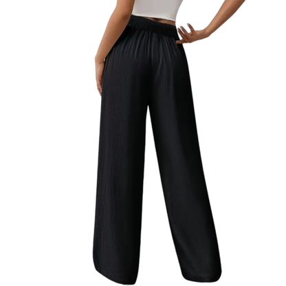 Casual waist-cinching pants