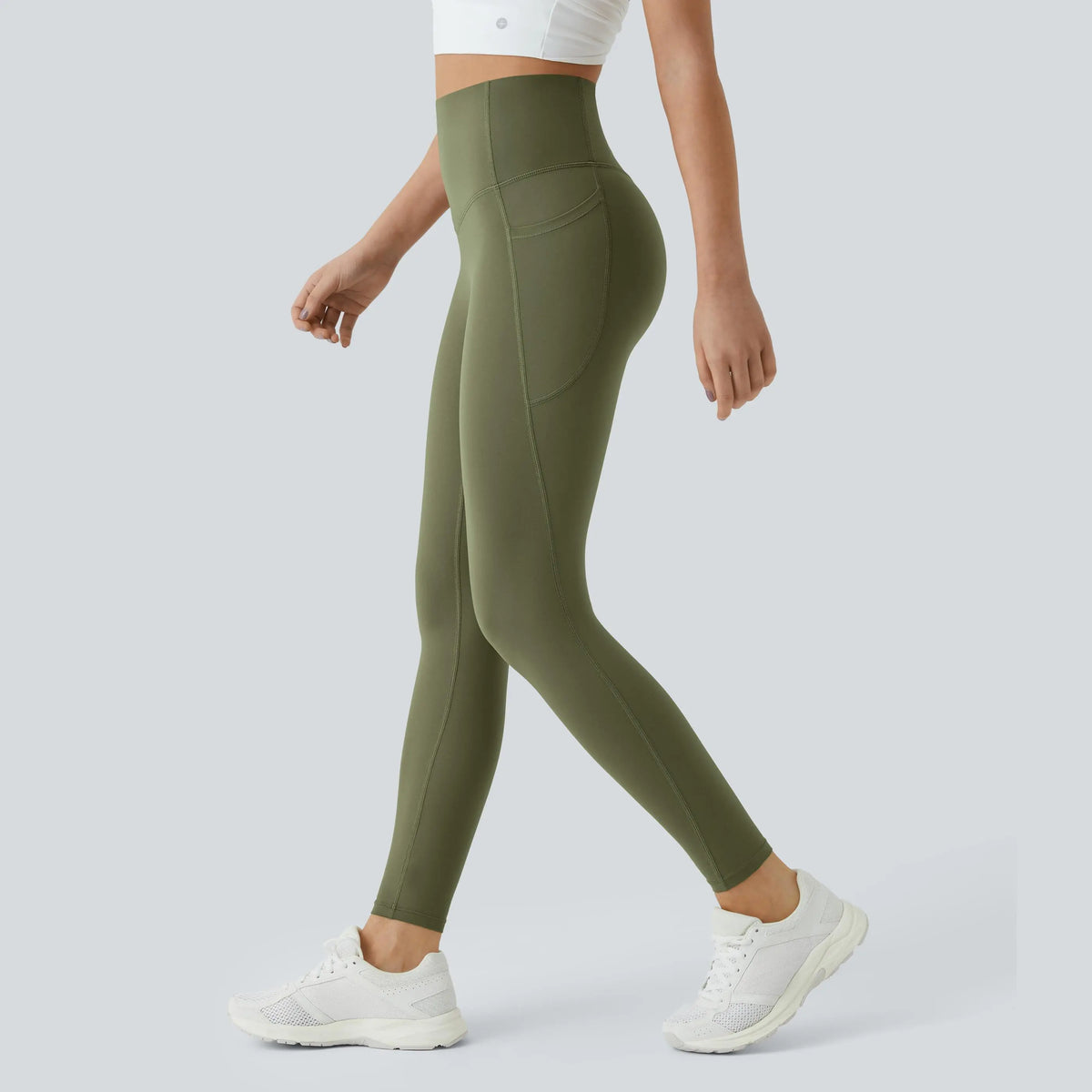 Summer Sale UltraSculpt High Waisted Tummy Control Pocket Shaping Training Leggings