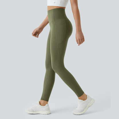 Summer Sale UltraSculpt High Waisted Tummy Control Pocket Shaping Training Leggings