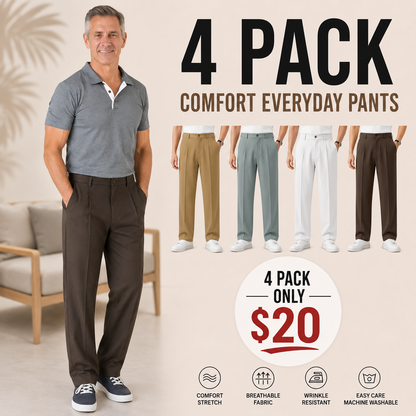 LAST DAY 70% OFF - Super Stretch Ice Silk Comfort Everyday Pants