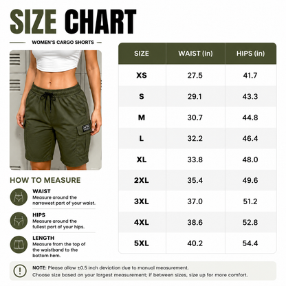Women’s Outdoor Cargo Shorts