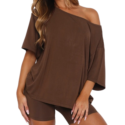 Summer Special Sale - Women’s Off-Shoulder Lounge Set