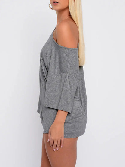 Summer Special Sale - Women’s Off-Shoulder Lounge Set