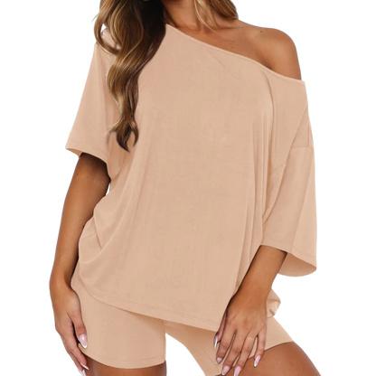 Summer Special Sale - Women’s Off-Shoulder Lounge Set