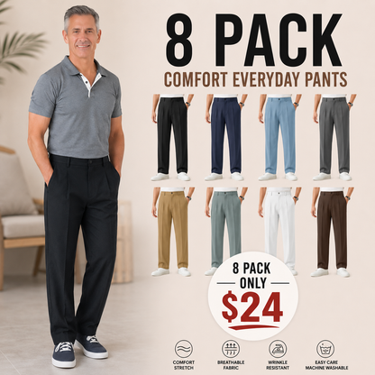 LAST DAY 70% OFF - Super Stretch Ice Silk Comfort Everyday Pants